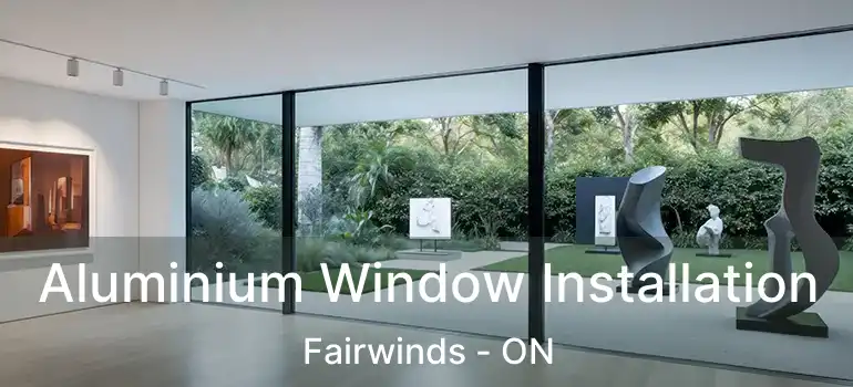  Aluminium Window Installation Fairwinds - ON