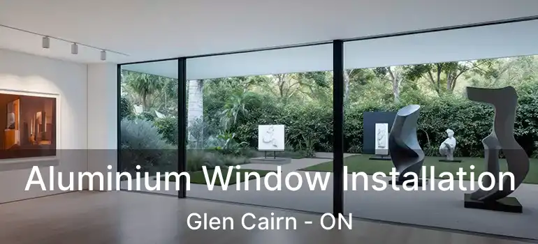  Aluminium Window Installation Glen Cairn - ON