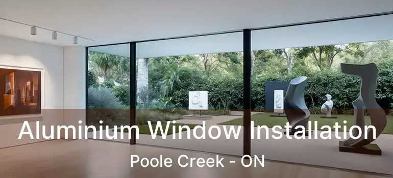  Aluminium Window Installation Poole Creek - ON