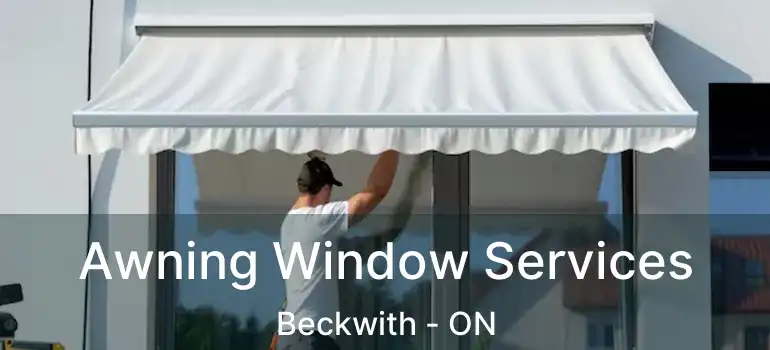  Awning Window Services Beckwith - ON