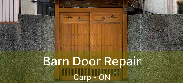 Barn Door Repair Carp - ON