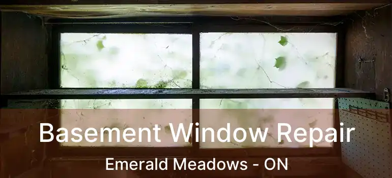 Basement Window Repair Emerald Meadows - ON