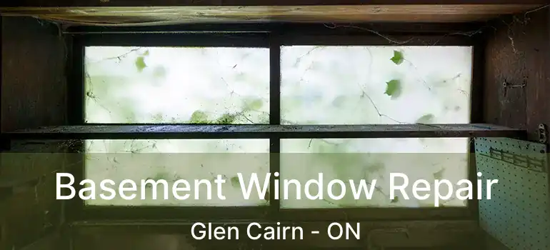  Basement Window Repair Glen Cairn - ON
