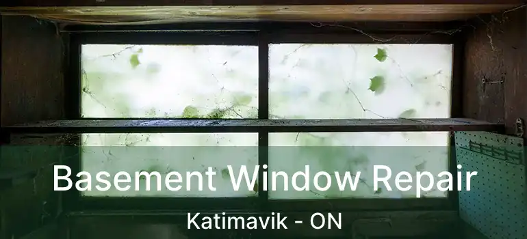  Basement Window Repair Katimavik - ON