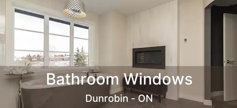  Bathroom Windows Dunrobin - ON