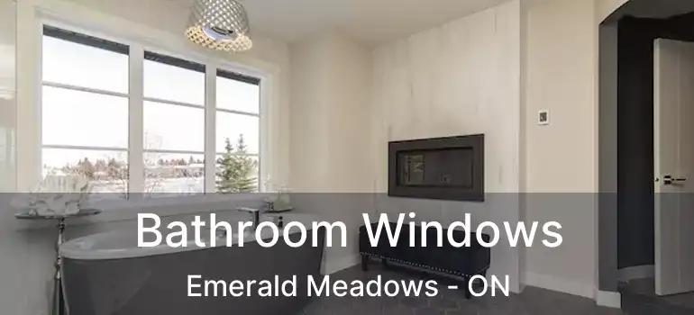  Bathroom Windows Emerald Meadows - ON