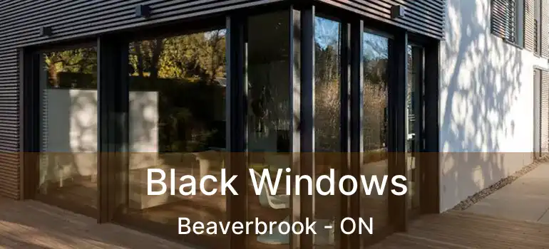  Black Windows Beaverbrook - ON