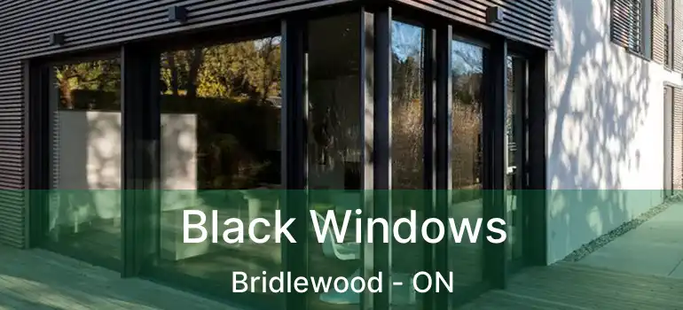  Black Windows Bridlewood - ON