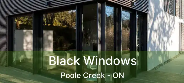  Black Windows Poole Creek - ON