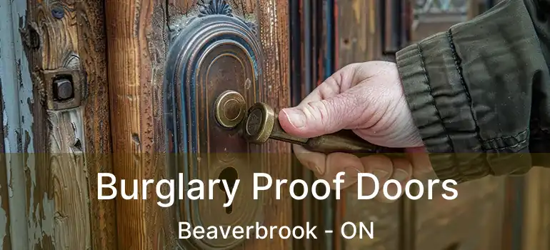  Burglary Proof Doors Beaverbrook - ON