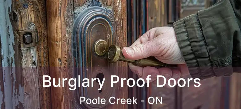  Burglary Proof Doors Poole Creek - ON