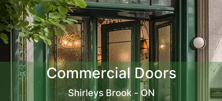  Commercial Doors Shirleys Brook - ON