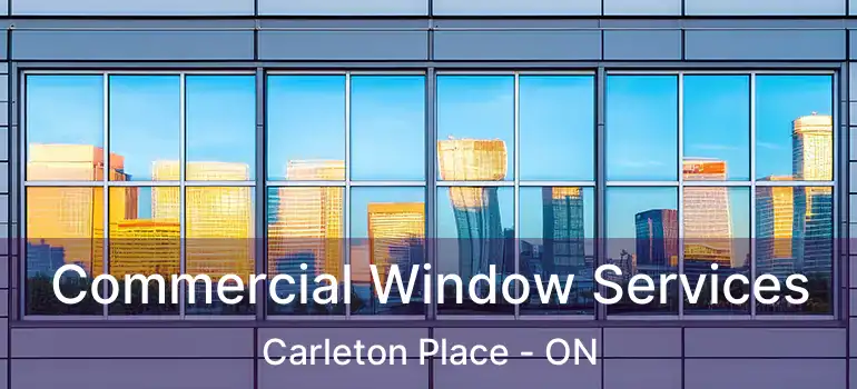  Commercial Window Services Carleton Place - ON