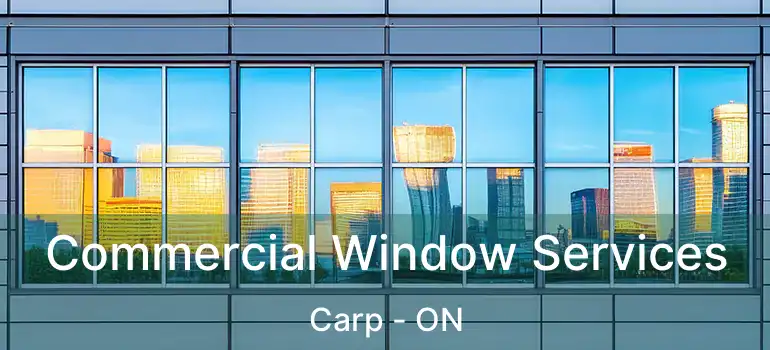  Commercial Window Services Carp - ON