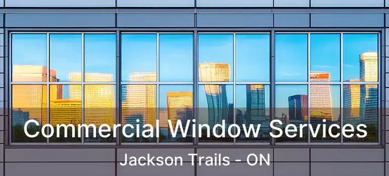  Commercial Window Services Jackson Trails - ON