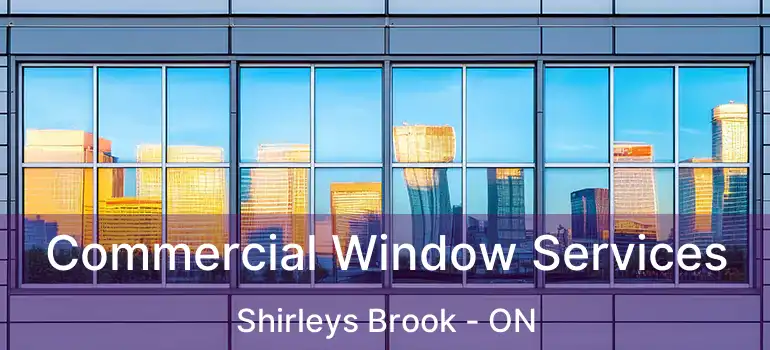  Commercial Window Services Shirleys Brook - ON