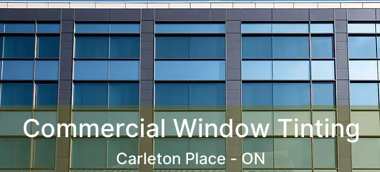  Commercial Window Tinting Carleton Place - ON