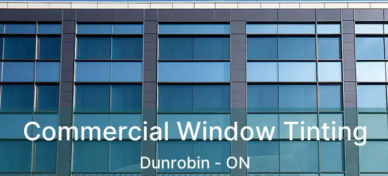 Commercial Window Tinting Dunrobin - ON