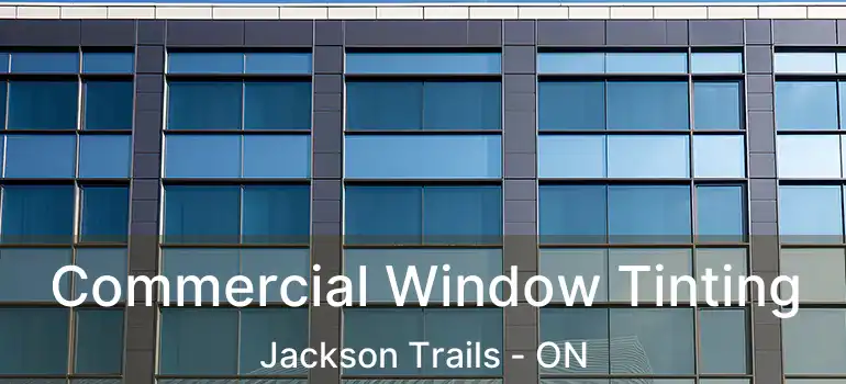  Commercial Window Tinting Jackson Trails - ON