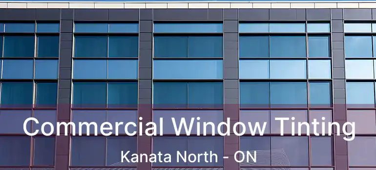  Commercial Window Tinting Kanata North - ON