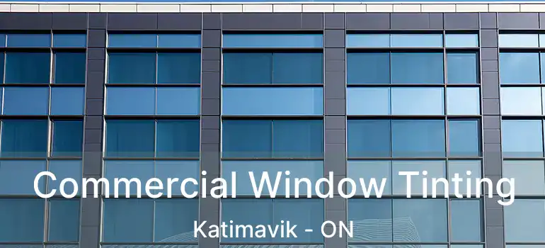  Commercial Window Tinting Katimavik - ON