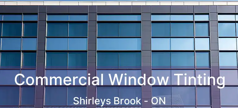  Commercial Window Tinting Shirleys Brook - ON