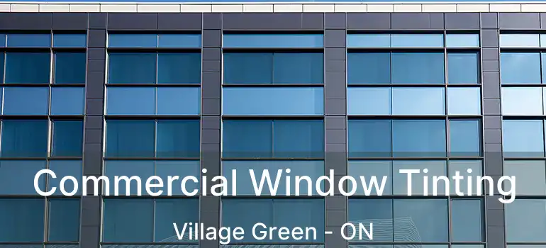  Commercial Window Tinting Village Green - ON