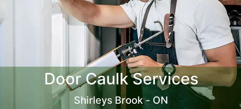  Door Caulk Services Shirleys Brook - ON
