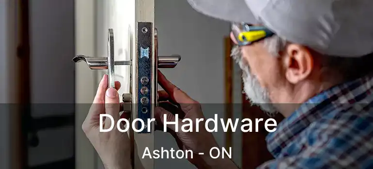  Door Hardware Ashton - ON