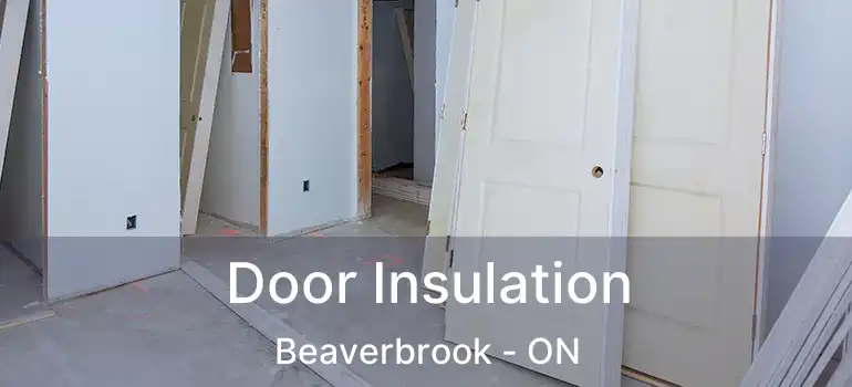  Door Insulation Beaverbrook - ON