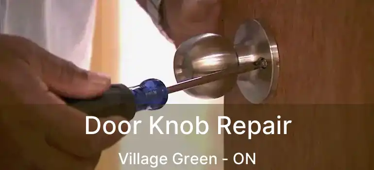  Door Knob Repair Village Green - ON