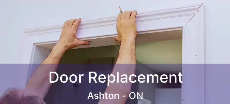  Door Replacement Ashton - ON