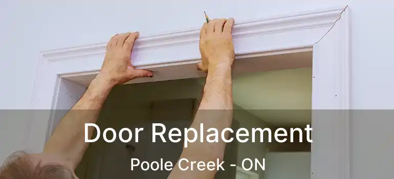  Door Replacement Poole Creek - ON