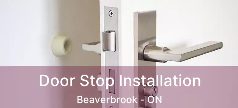  Door Stop Installation Beaverbrook - ON