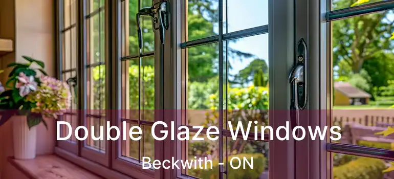  Double Glaze Windows Beckwith - ON