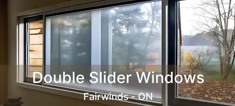  Double Slider Windows Fairwinds - ON
