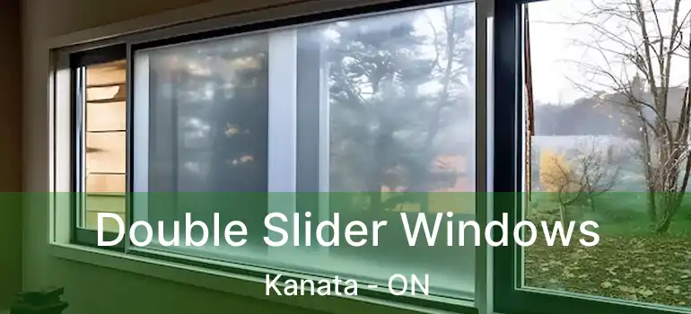  Double Slider Windows Kanata - ON