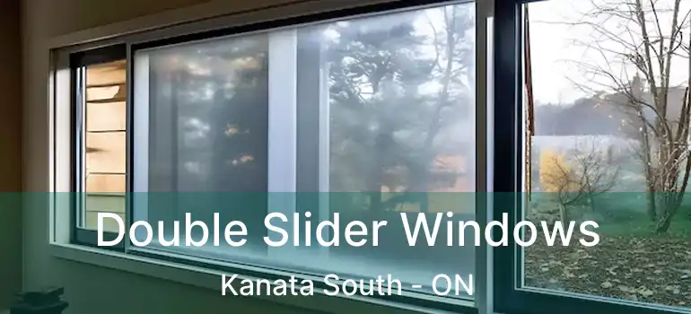  Double Slider Windows Kanata South - ON