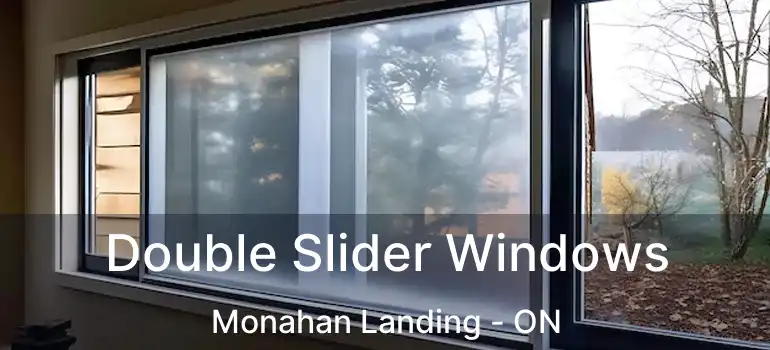  Double Slider Windows Monahan Landing - ON