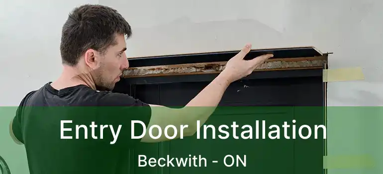  Entry Door Installation Beckwith - ON
