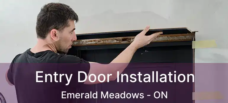  Entry Door Installation Emerald Meadows - ON