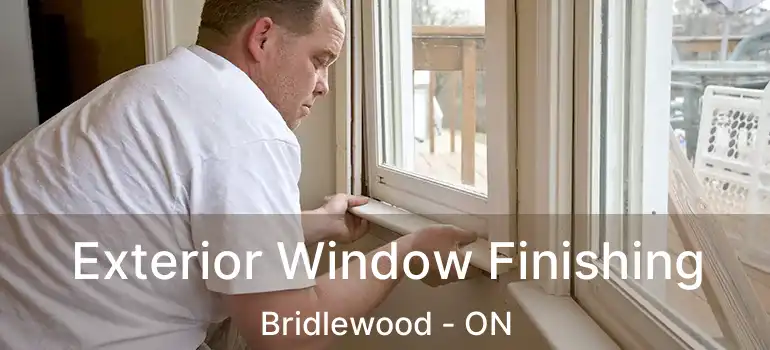  Exterior Window Finishing Bridlewood - ON