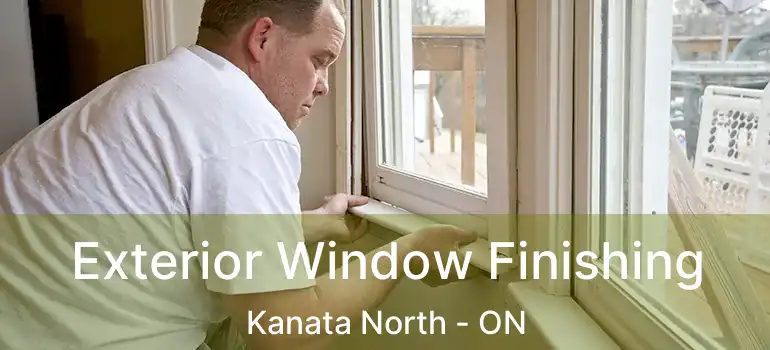  Exterior Window Finishing Kanata North - ON