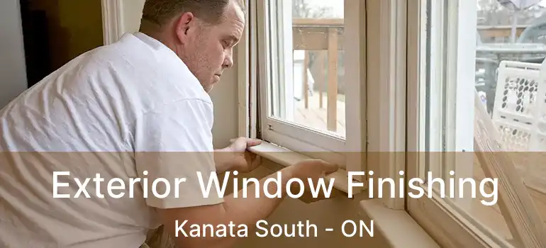  Exterior Window Finishing Kanata South - ON