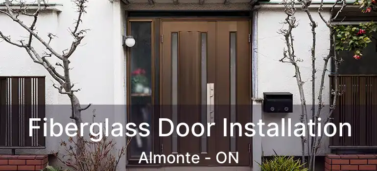  Fiberglass Door Installation Almonte - ON
