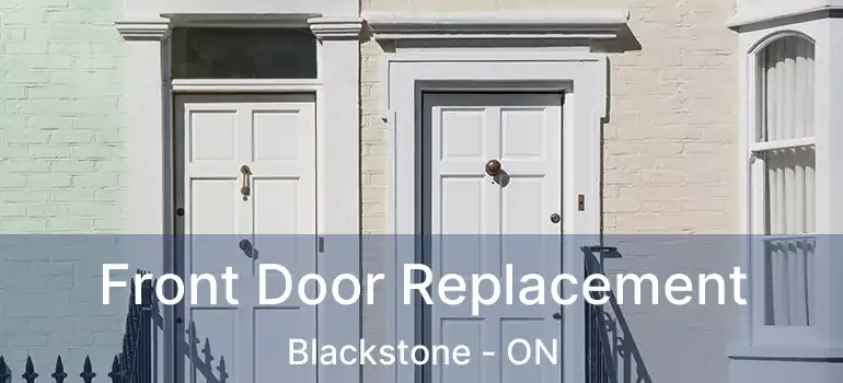 Front Door Replacement Blackstone - ON