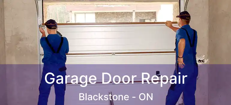  Garage Door Repair Blackstone - ON