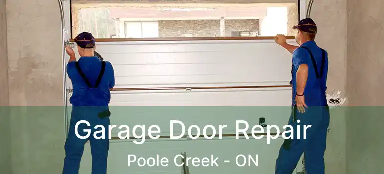  Garage Door Repair Poole Creek - ON