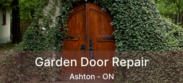  Garden Door Repair Ashton - ON