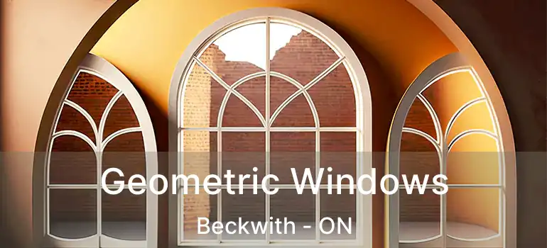  Geometric Windows Beckwith - ON